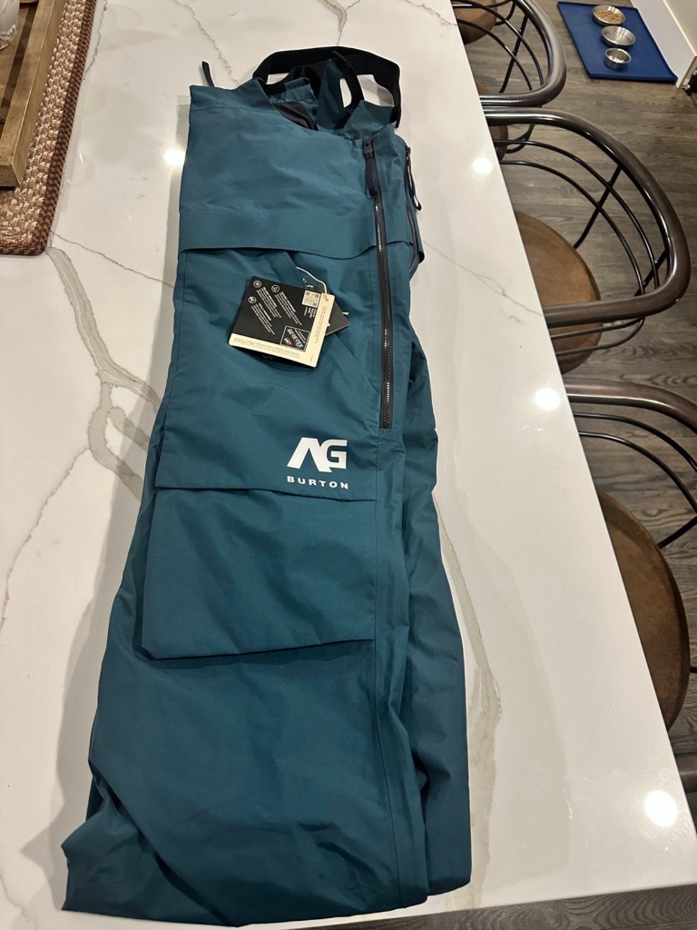 Burton Teal GORE-TEX Snow Bib Pants